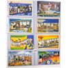 Image 4 : All 50 States Group ofLarge Letter Linen 51 Postcards