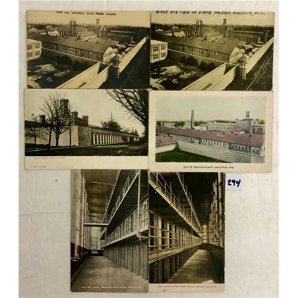 Waupun, Wisconsin Prison Postcards 6