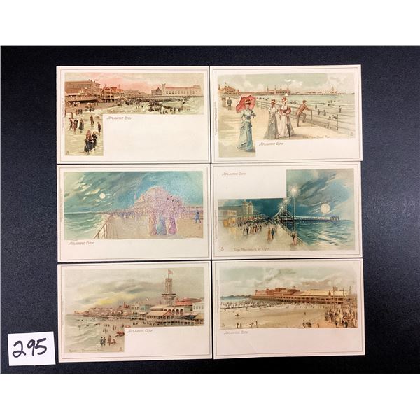 Tuck Publishing Private Mailing Atlantic City, New Jersey Postcards 6 Cards