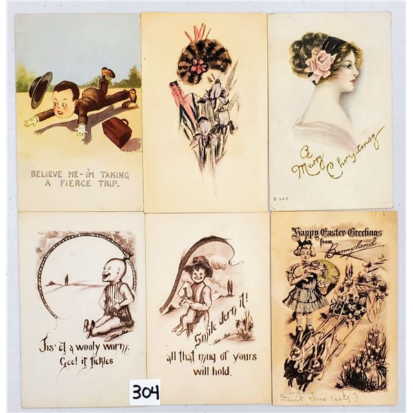 Cobb Shinn & Similar Postcards Approx. 60
