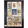Image 3 : Christmas Holiday Greetings & Santa Postcards 25