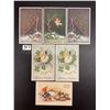 Image 2 : Lady Bug Postcards - Some with Elves 12 Cards