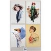 Image 2 : Pretty Lady Signed Artist Postcards 10