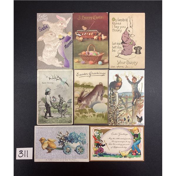 Easter Holiday Greeting Postcards 38