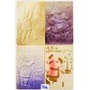 Image 1 : Airbrushed Santa Claus Christmas Greeting Postcards 11
