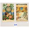 Image 1 : Novelty - Mechanicals 5 Postcards - 1 Santa