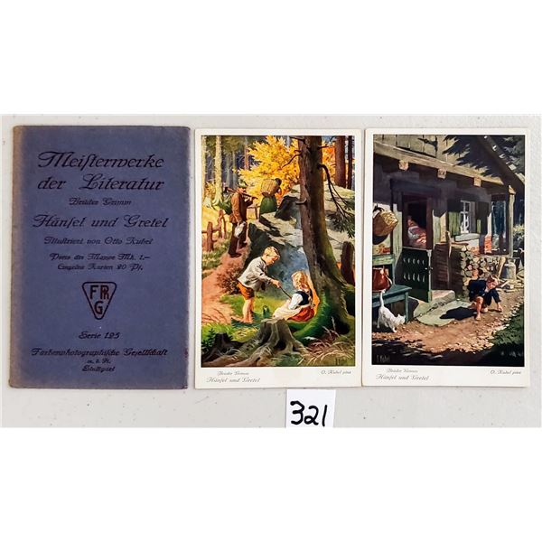 Hansel & Gretel Fairy Tale Postcards 5