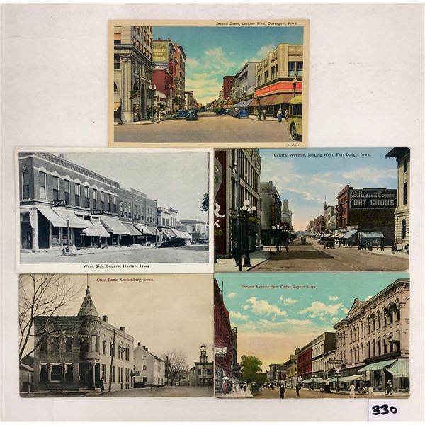 Iowa Main Street Postcards 30