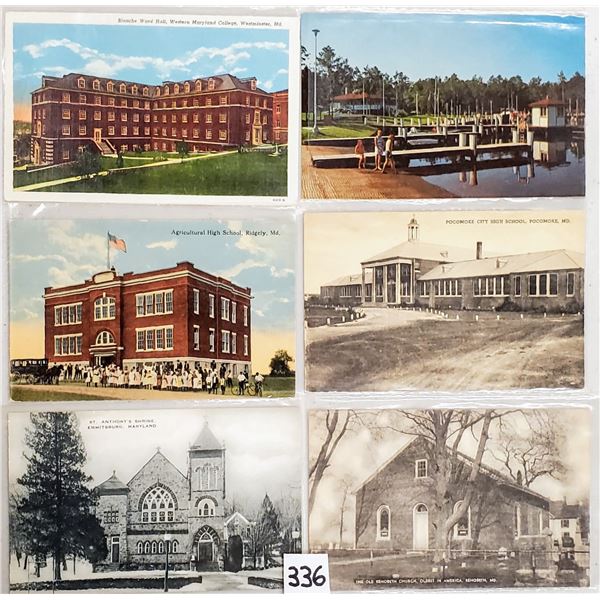 Maryland 115+ Postcards