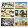 Image 1 : Box of Linen Postcards - Mostly Views 575+