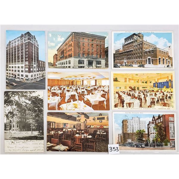 Minnesota Clubs 25 Postcards