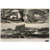 Image 1 : Sports - 1974 Black & White Baseball Stadium Postcards 12