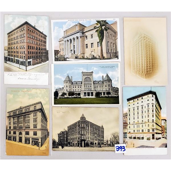 Masonic 70+ Postcards