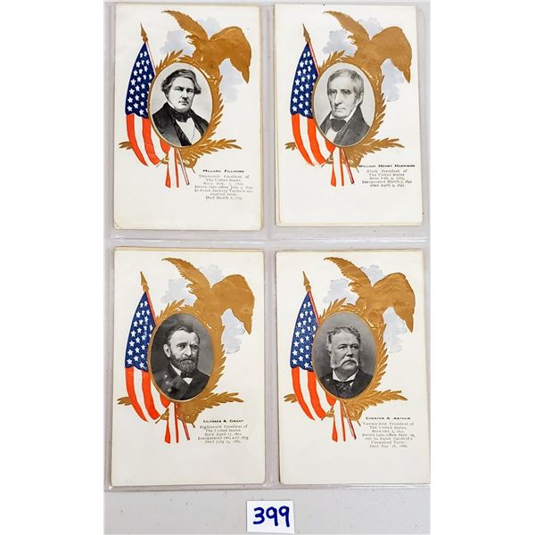 Early Political Album of 18 Postcards