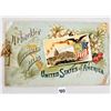 Image 1 : Ephemera - Advertising Arbuckles Illustrated Atlas of the USA Booklet