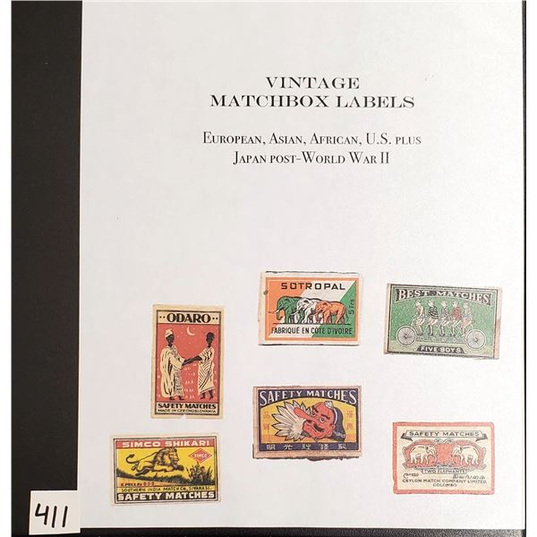 Ephemera - Matchbox Labels Album 300+