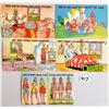 Image 3 : W.A.C. Women in Military Linen Comic Postcards 18