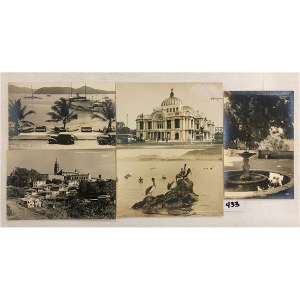 Real Photo Mexico Postcards Approx. 65