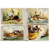 Image 1 : Military Ships & Battle Scenes 7 - Trade Card Like