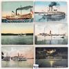Image 1 : Boats - Steam Ships - Steamers 21 Postcards