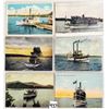 Image 2 : Boats - Steam Ships - Steamers 21 Postcards
