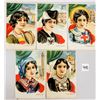 Image 2 : Group of 9 Signed Artist Cherubini Italtian Pretty Lady Postcards