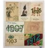 Image 2 : Group of 13 Year Date Greeting Postcards
