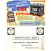 Image 1 : Linen Advertising Thor Powerized Batteries Hamburg, Pennsylvania Business Reply Card