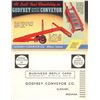 Image 1 : Linen Advertising Godfrey Conveyor Elkhart, Indiana Business Reply Card