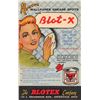 Image 1 : Linen Advertising Blotex Company Grease Remover Springfield, Ohio Postcard