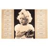 Image 1 : Real Photo 1936 Calendar "Viteen Shampoo Treatment" Advertising Postcard
