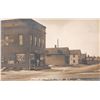 Image 1 : Real Photo Main Street Store Front Mooers Forks, New York Postcard