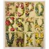 Image 2 : Signed Artist Klein Floral Alphabet Set Postcards