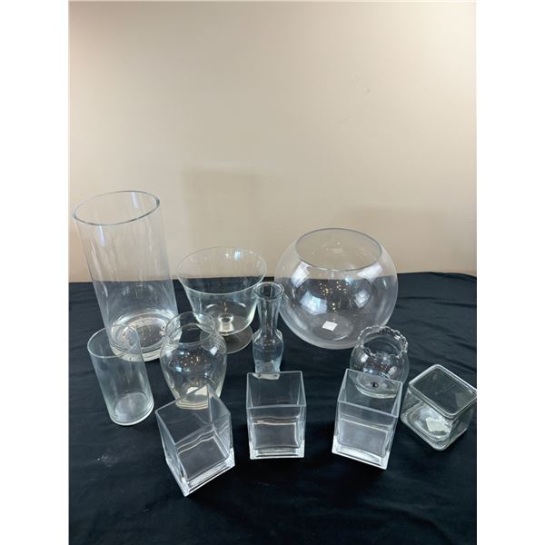 Glass vases