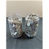Image 1 : Jar of nickels and dimes