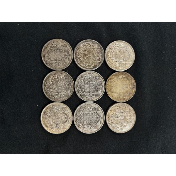 CAD 50 Cent coins