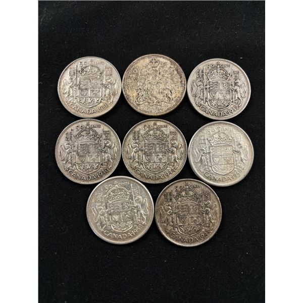 Canadian 50 cent coins