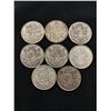 Image 1 : Canadian 50 cent coins