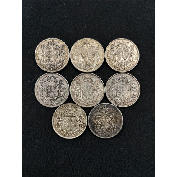 50 cent Canadian coins