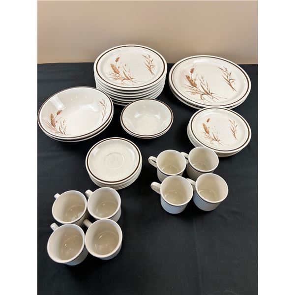 Stoneware dish set