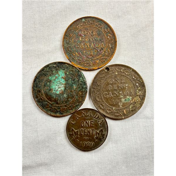 Canadian pennies
