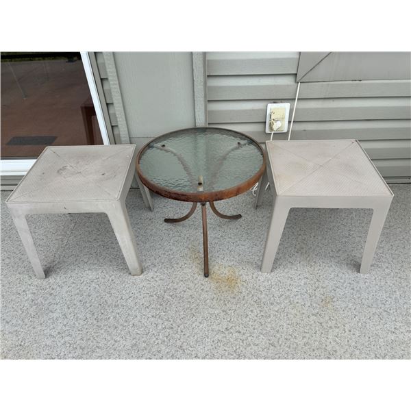 Patio side tables