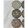 Image 2 : Assorted Canadian 50 cent coins