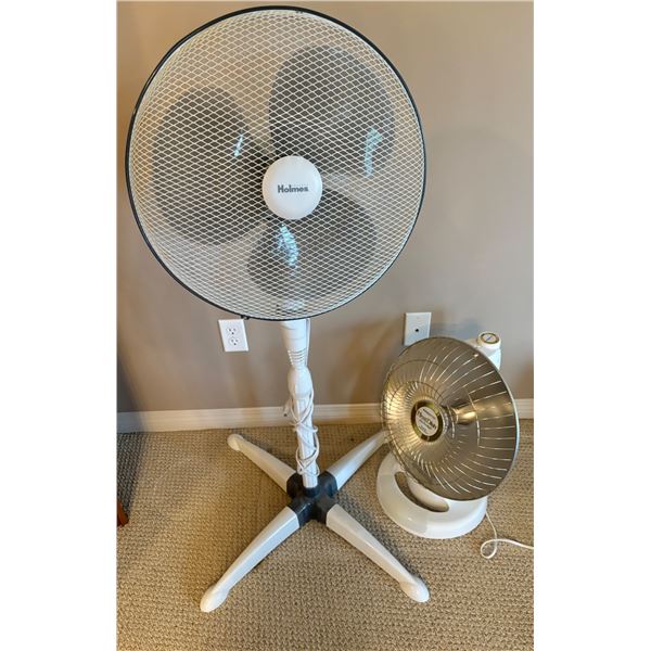 Heater and fan