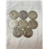 Image 1 : Assorted Canadian 50 cent coins