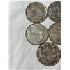 Image 3 : Assorted Canadian 50 cent coins