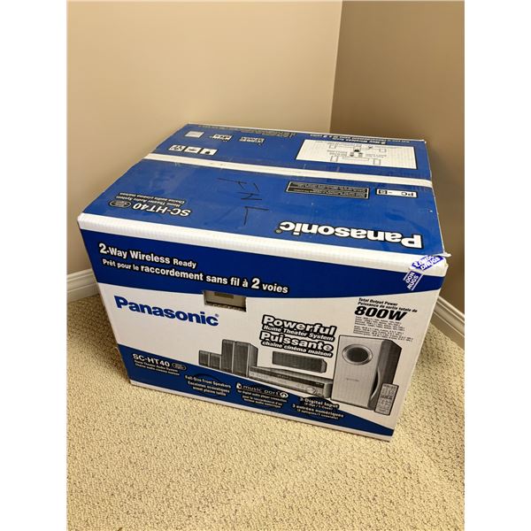 Panasonic home theatre audio system