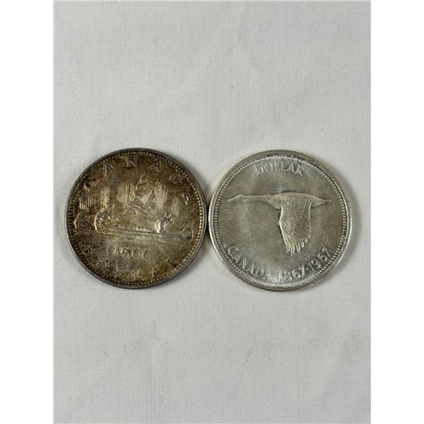 Canadian silver Dollars