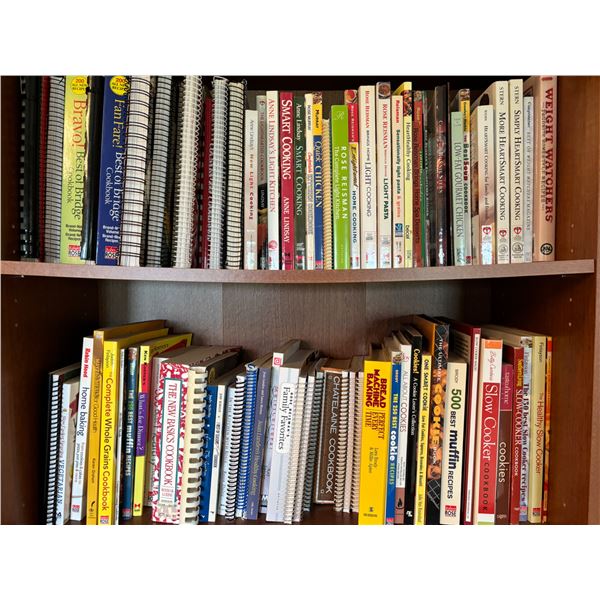 Assortment of cook books