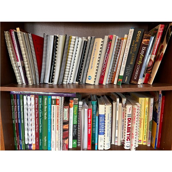 Assorted cook books